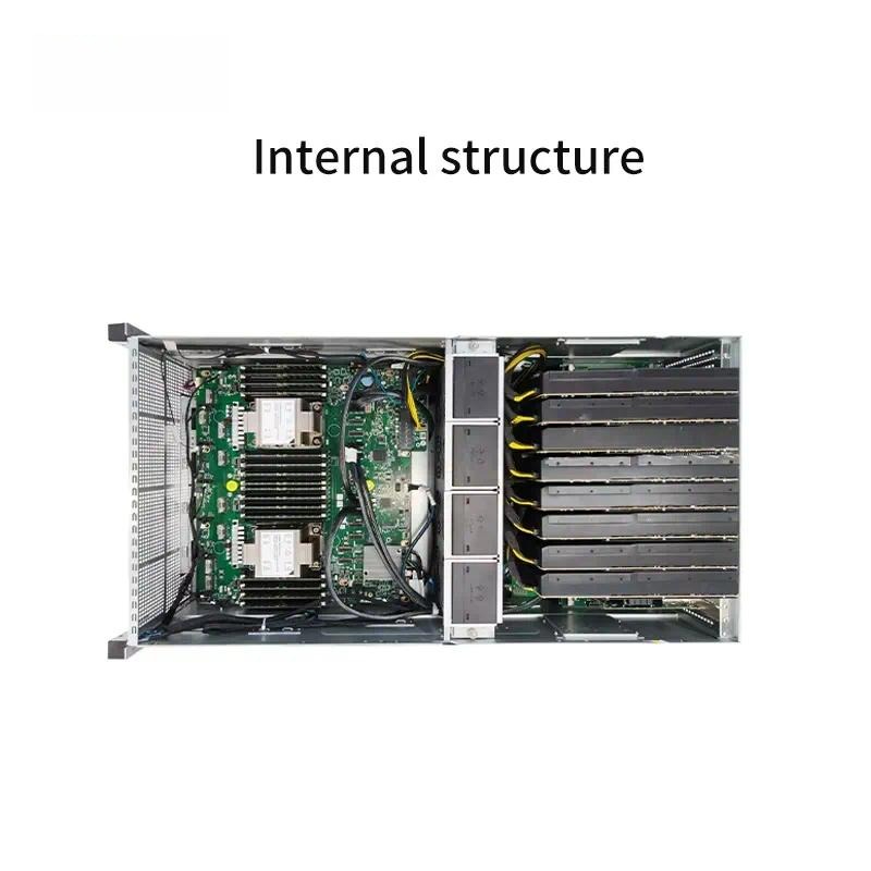 듀얼 제온 4세대/5세대 CPU용 4U GPU 서버 섀 - 8 Gpu 4U Server Chassis 리뷰 및 가격